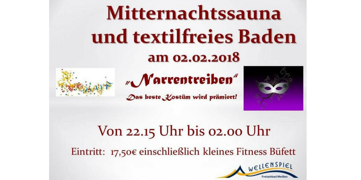 Mitternachtssauna im Wellenspiel | Lokalportal